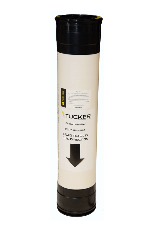 Tucker 21 inch carbon filter cartridge, standing