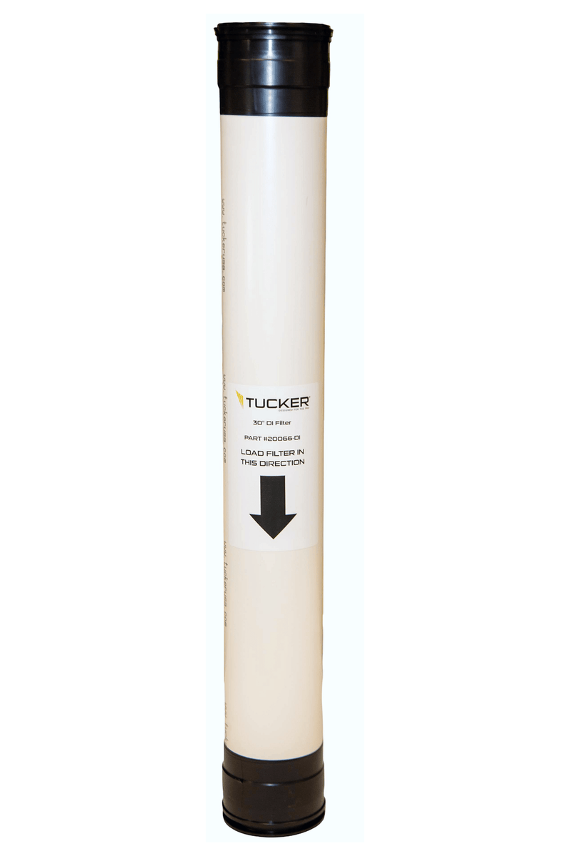 Tucker 30 inch DI filter cartridge, standing