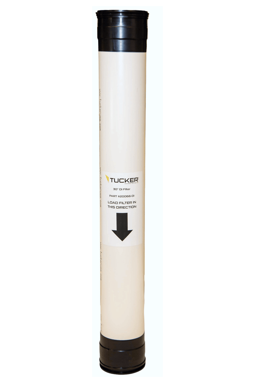 Tucker 30 inch DI filter cartridge, standing
