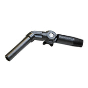 Tucker adjustable gooseneck V2, threaded end and angled tube