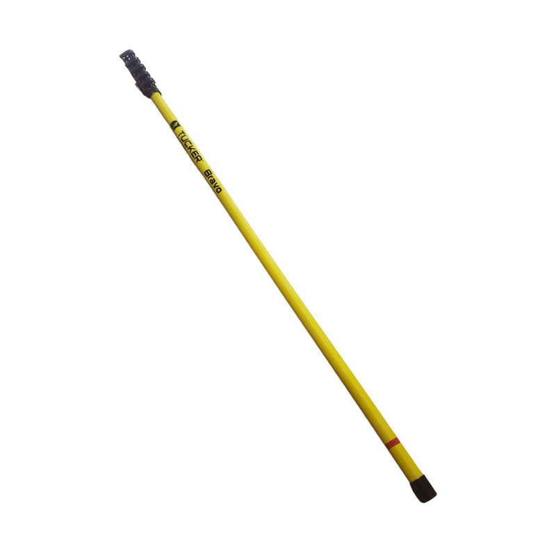 Tucker Bravo water fed pole collapsed, full length on a white background