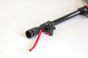 Tucker carbon fiber gooseneck end clamp and hose