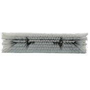 Tucker Dual Trim white nylon bristle face, top view