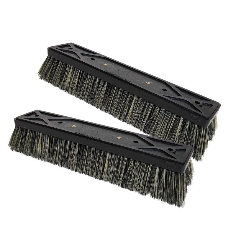 Tucker Glide bristle upgrade blocks for Alpha Solar 20 brush, pair