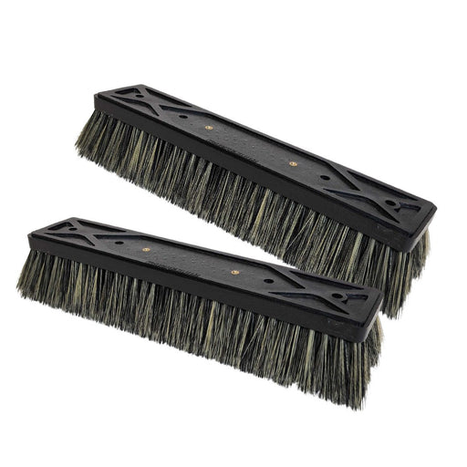 Tucker Glide bristle upgrade blocks for Alpha Solar 20 brush, pair