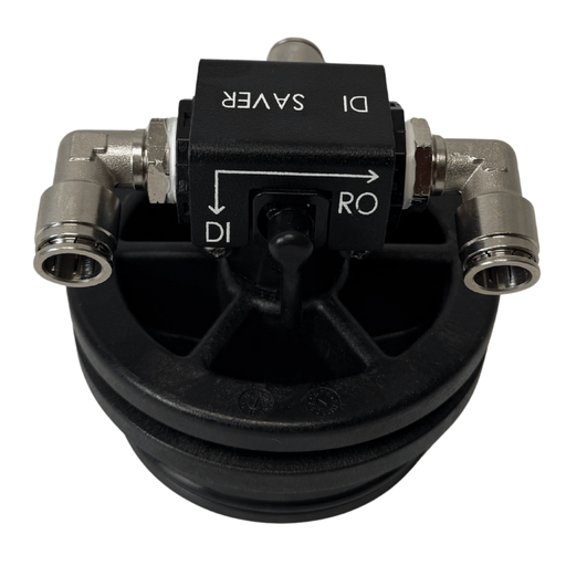 Tucker H2Pro DI Saver replacement hub with push fittings, top view