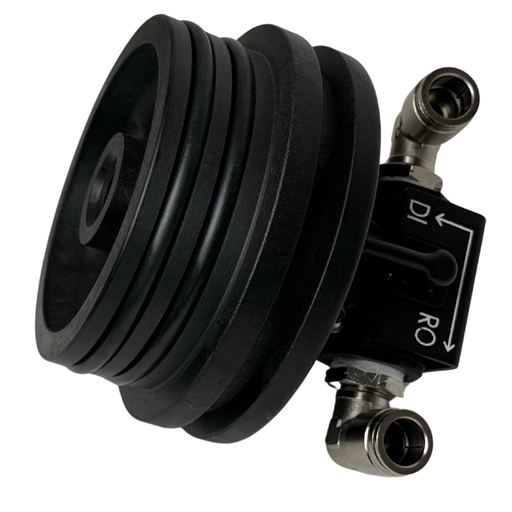 Tucker H2Pro DI Saver hub, side angle with O rings