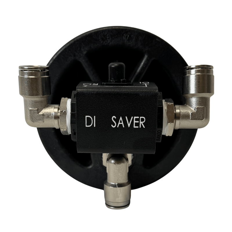 Tucker H2Pro DI Saver hub, top view of valve block
