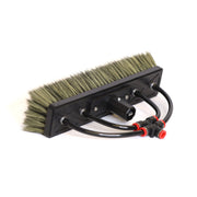 Tucker Honey Badger brush, rear angle with manifold