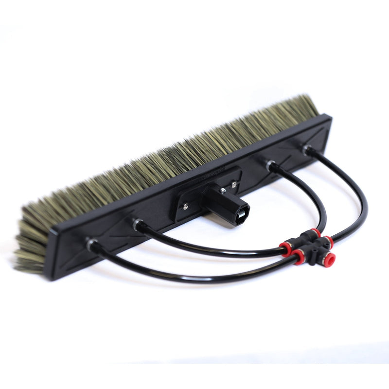 Tucker XL Honey Badger brush, rear angle of jet manifold