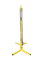 Tucker screen cleaner viewed edge on with water line and yellow base