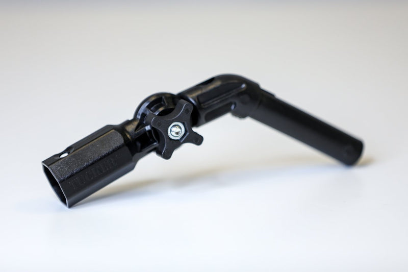 Tucker LOCT adjustable gooseneck, angled three-quarter