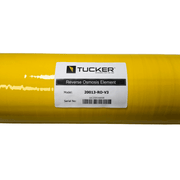 Tucker RO membrane label, model 20013-RO-V3