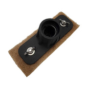 Tucker mini scrubber, top view of socket and wing nuts