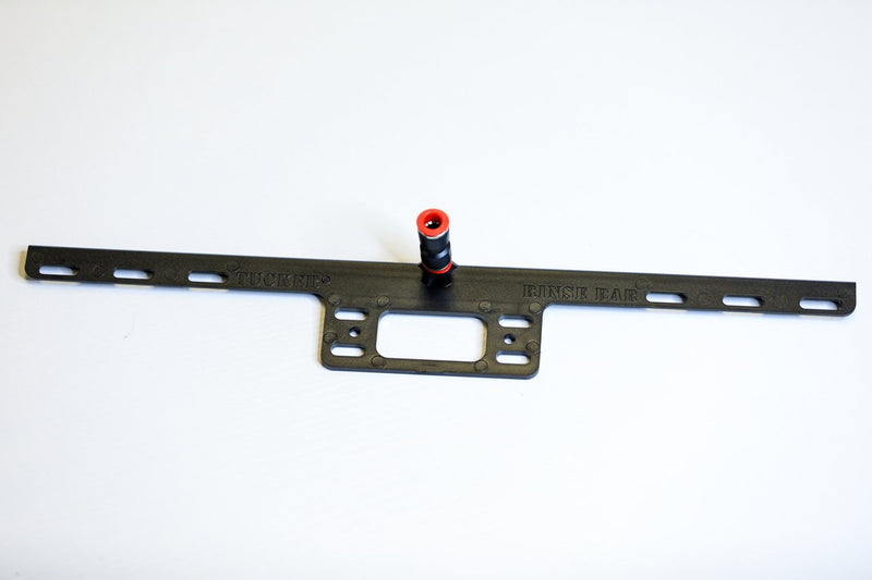 Tucker Over the Top rinse bar, large plastic, front view