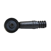 Tucker reach around adapter, toothed hub and threaded tip