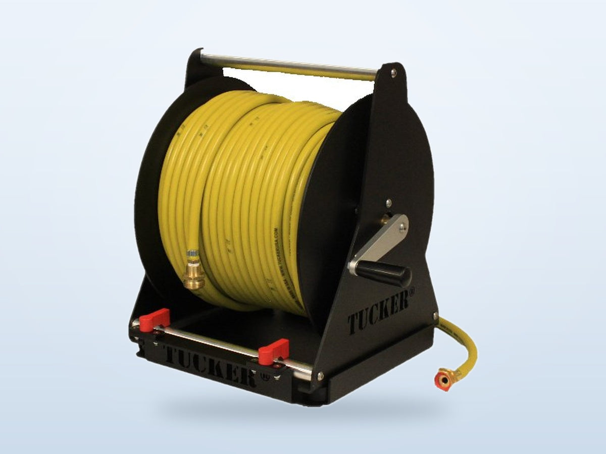 Locking Latches Hold The Reel