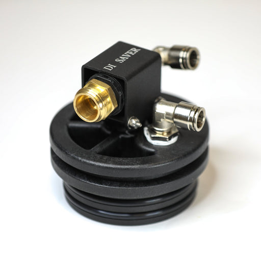 Tucker Rival V2 DI Saver upgrade hub with brass fitting
