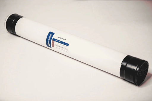 Tucker filter insert cartridge with label, black end caps