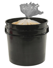 Tucker virgin DI resin, bagged in black bucket