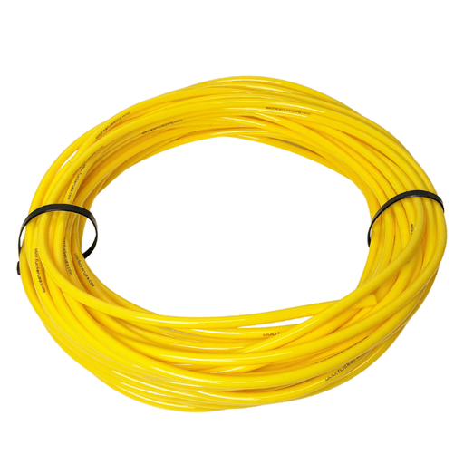 Tucker yellow 5/16 pole tubing coil with ties