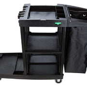 Unger CleanRx Pro Janitorial Cleaning Cart, cart, angle view