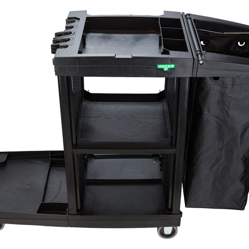 Unger CleanRx Pro Janitorial Cleaning Cart, cart, angle view