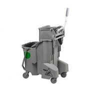 Unger Desk & Table Cleaning Kit, bucket cart, second angle