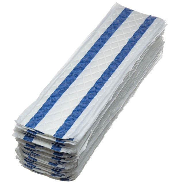 Unger Disposable Mop Pad (50pk), stack of pads