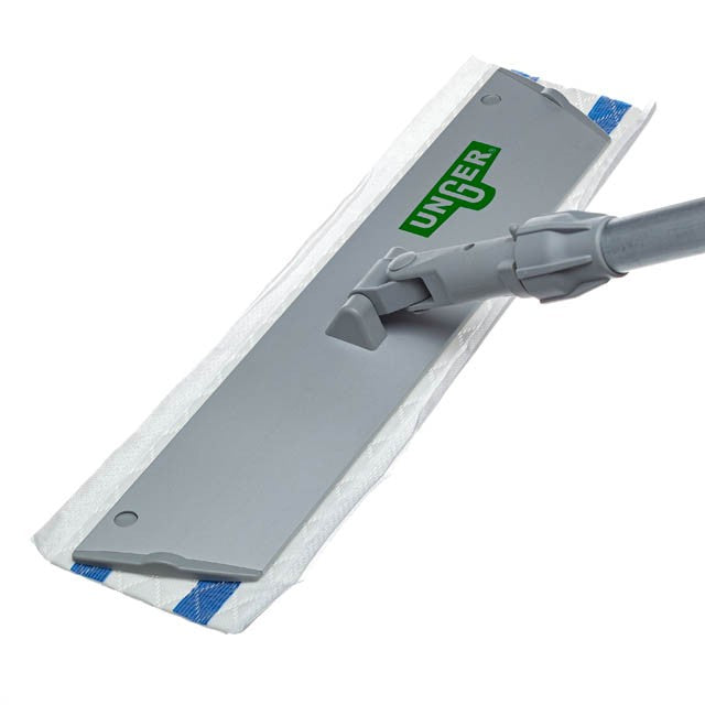 Unger Disposable Mop Pad (50pk), pad fitted to the mop