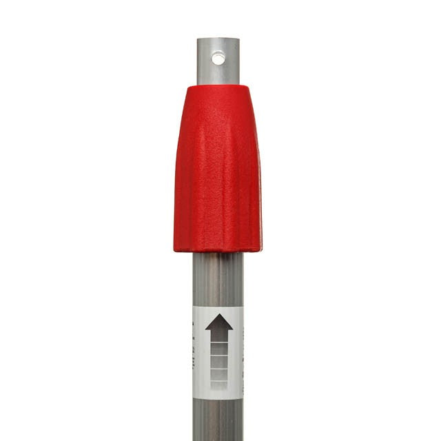 Unger Ergo TelePoles 6'/1.8m, red locking collar close-up