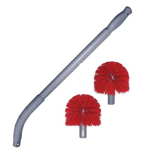 Unger Ergo Toilet Bowl Handle & Brush, ergo toilet bowl handle with two brushes