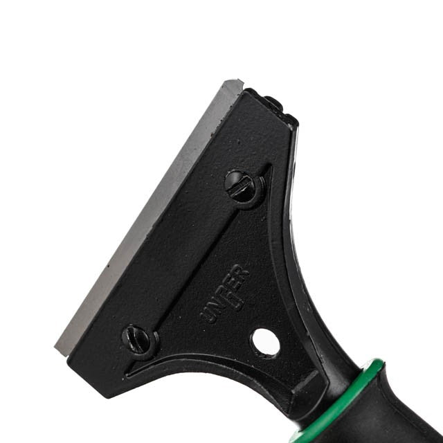 Unger ErgoTec Grill Scraper Handles, scraper head close-up