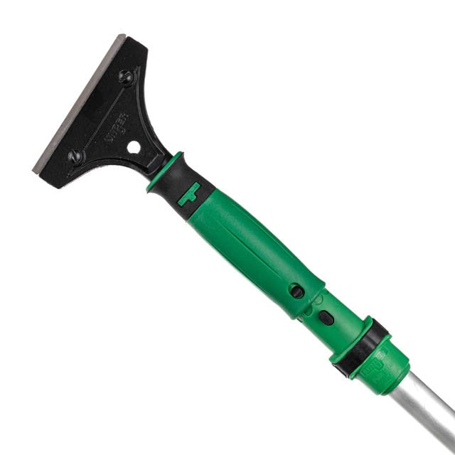 Unger ErgoTec Grill Scraper Handles, scraper fitted on a pole