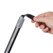 Unger ErgoTec Ninja Aluminum Channels, sliding the rubber into the channel