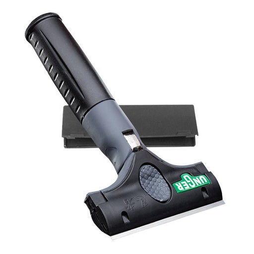 Unger ErgoTec Ninja Scrapers 4"/10cm, ErgoTec Ninja scraper, angle view