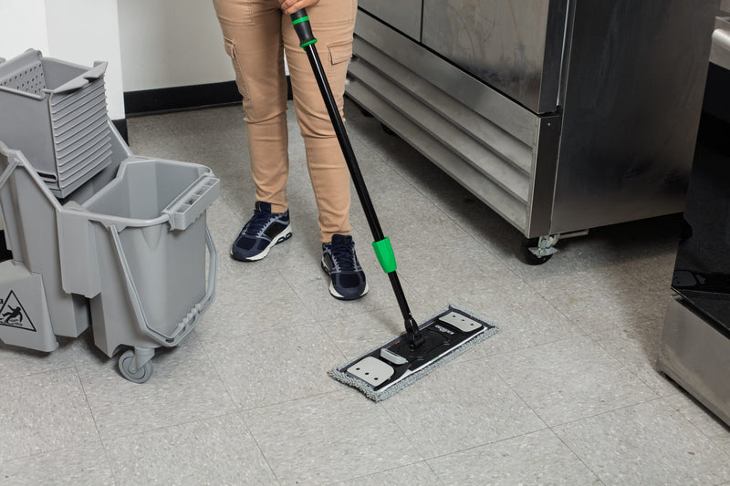 Unger Excella Floor Cleaning Bucket Pack, mopping a kitchen floor