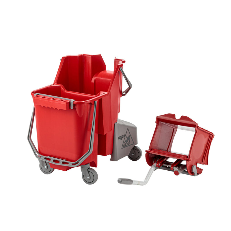 Unger Excella Floor Cleaning Bucket Pack Red, dual bucket
