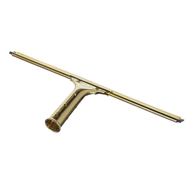 Unger GoldenClip Brass Squeegees 14"/35cm, brass squeegee