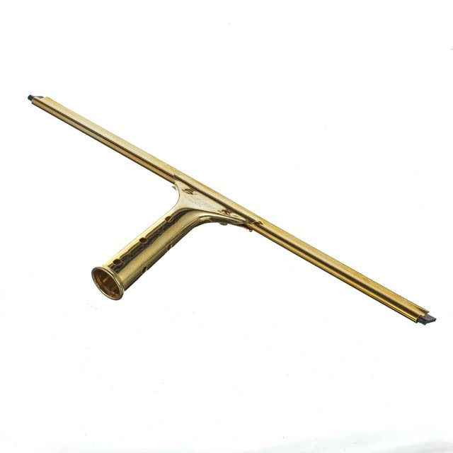Unger GoldenClip Brass Squeegees 16"/40cm, brass squeegee