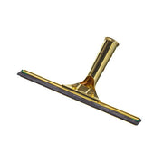 Unger GoldenClip Brass Squeegees, squeegee, angled view