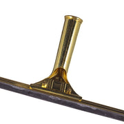 Unger GoldenClip Brass Squeegees, brass handle close-up