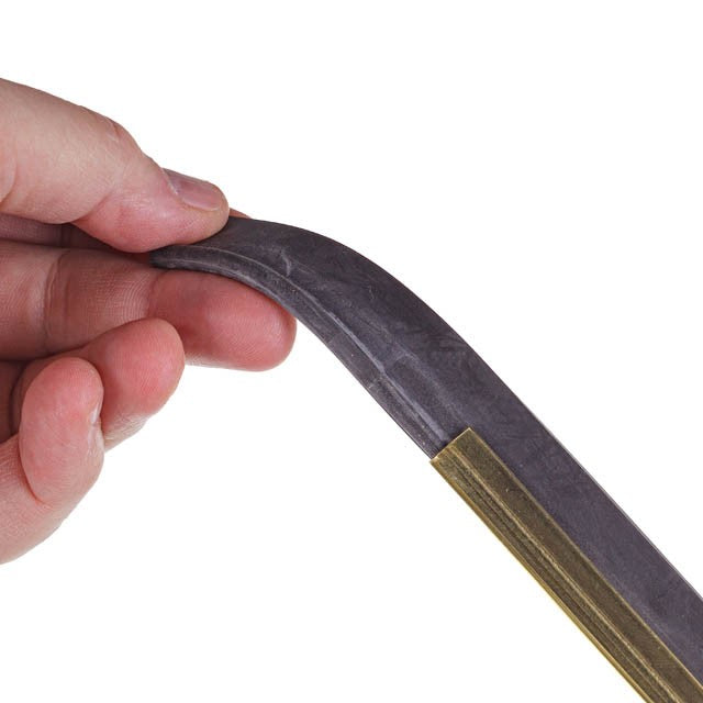 Unger GoldenClip/GoldenPRO Brass Channels, flexible rubber in channel