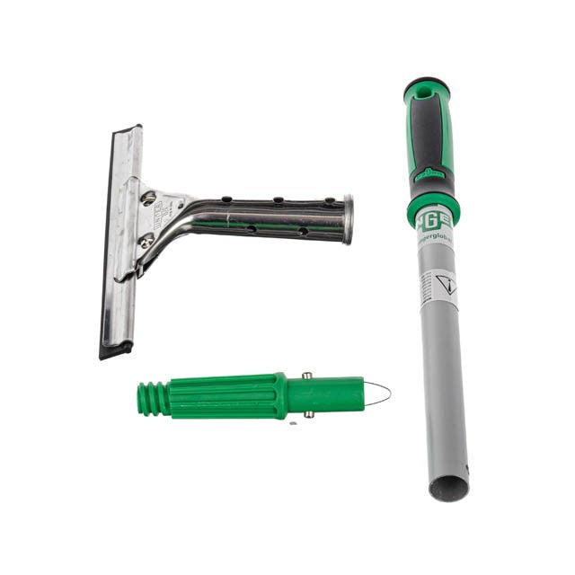 Unger Griddle High Heat Squeegee, squeegee head, pole and handle parts