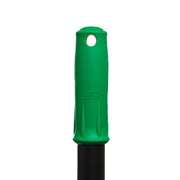 Unger Heavy Duty Scraper, green handle grip close-up