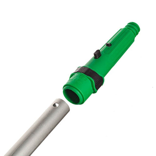 Unger Henry's Handi Handle, green locking cone close-up