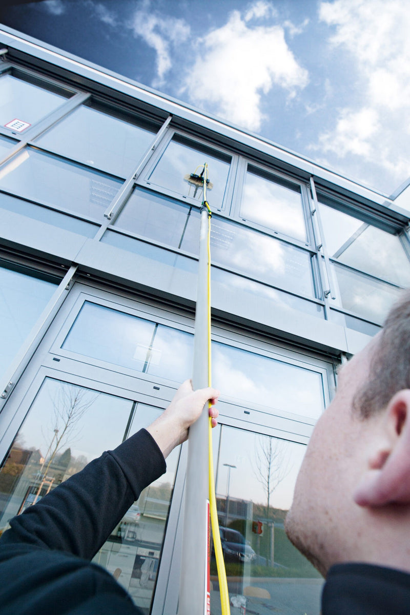 Unger HiFlo nLite ALU Poles, cleaning upper windows