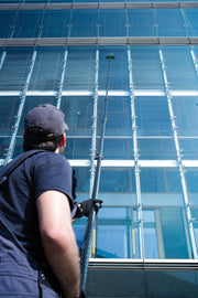 Unger HiFlo nLite HiMod Carbon Poles, cleaning upper windows