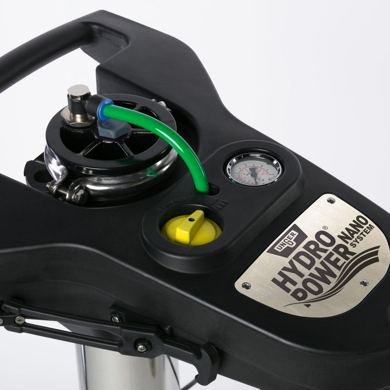 Unger HydroPower Nano Pure Water System, control head close-up