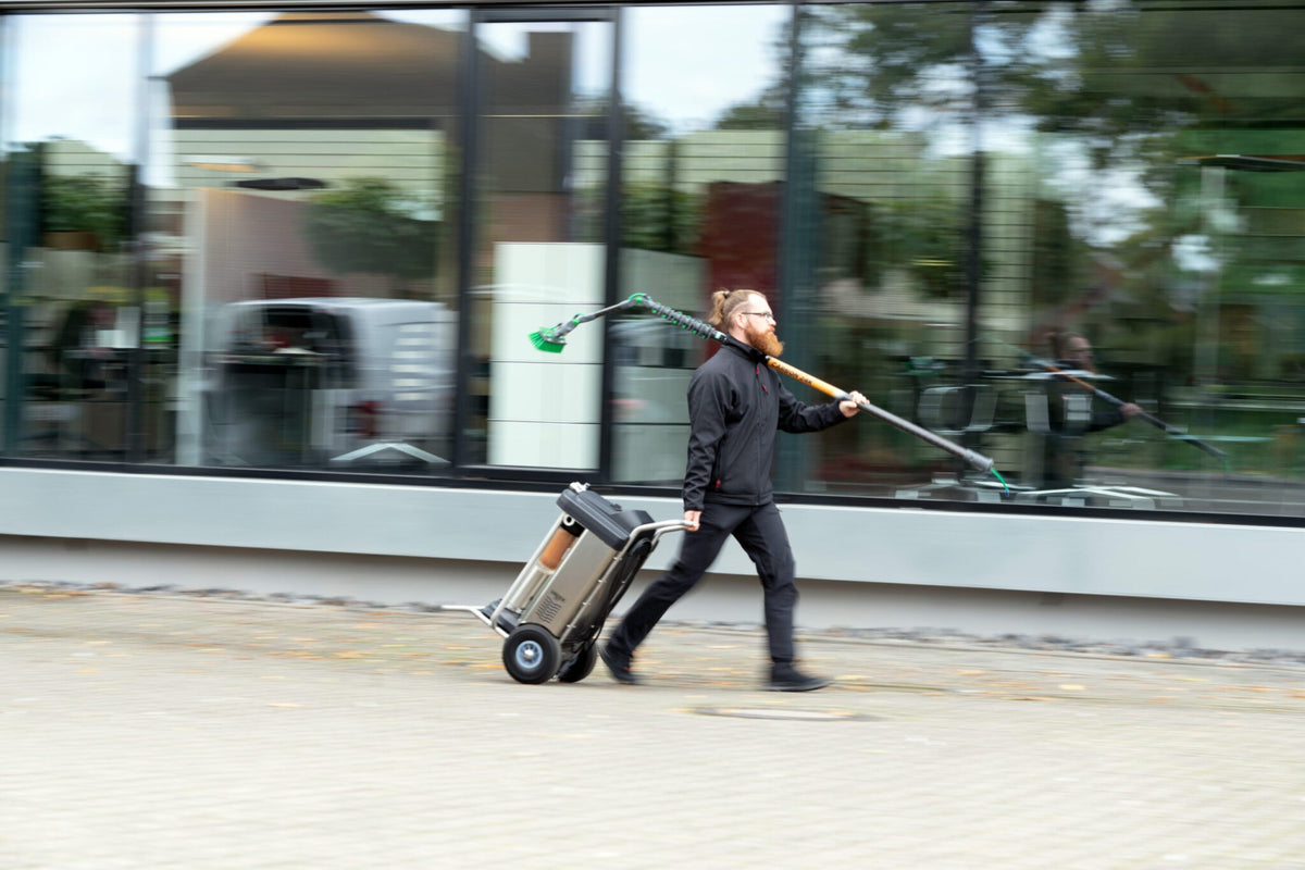 Rolled to the Job on Solid Wheels